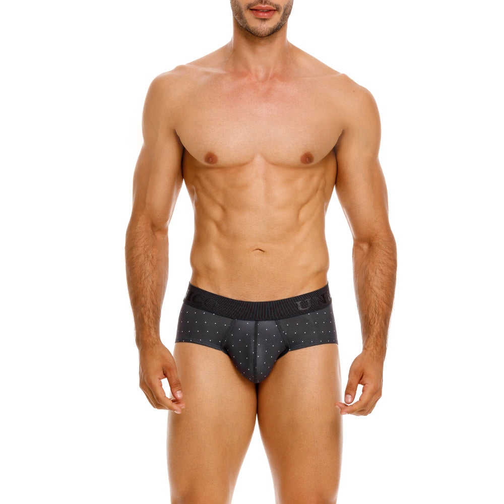 Mundo Unico Men’s Boxer Brief Salar Gris - Perforated Microfiber Performance Boxer Briefs