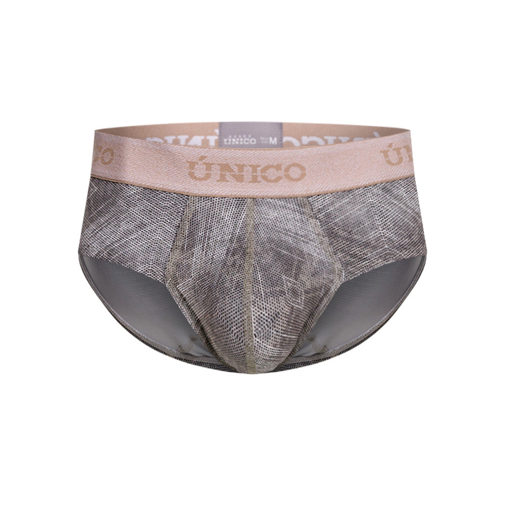 Mundo Unico Tundra Men's Boxer Brief in Gray – men's boxer briefs Handmade in Colombia