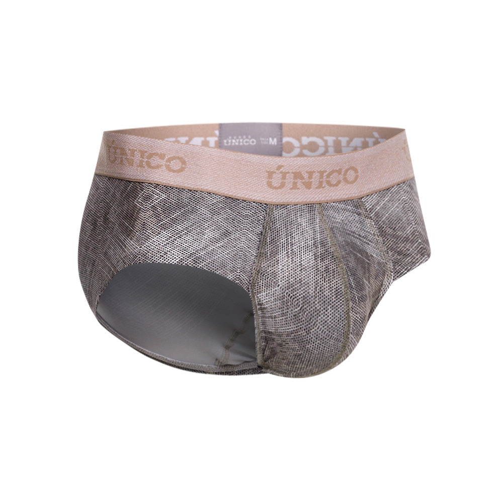 Mundo Unico Tundra Men's Boxer Brief in Gray – men's boxer briefs Handmade in Colombia