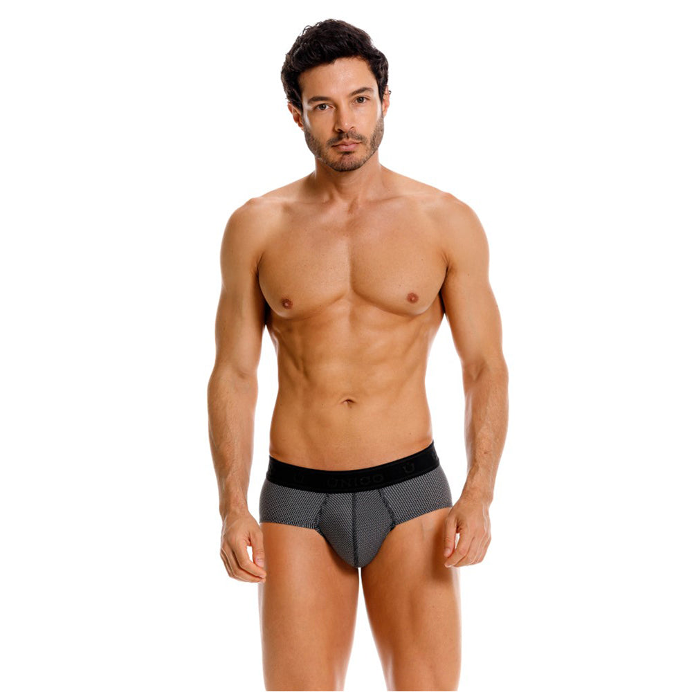 Mundo Unico Noirline Men's Boxer Brief in Black – men's boxer briefs Handmade in Colombia