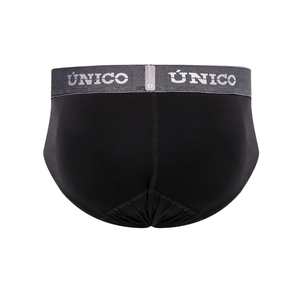 Mundo Unico Men’s Bóxer Corto Cratos Negro - Microfiber Short Boxer Briefs with Suspension Pouch