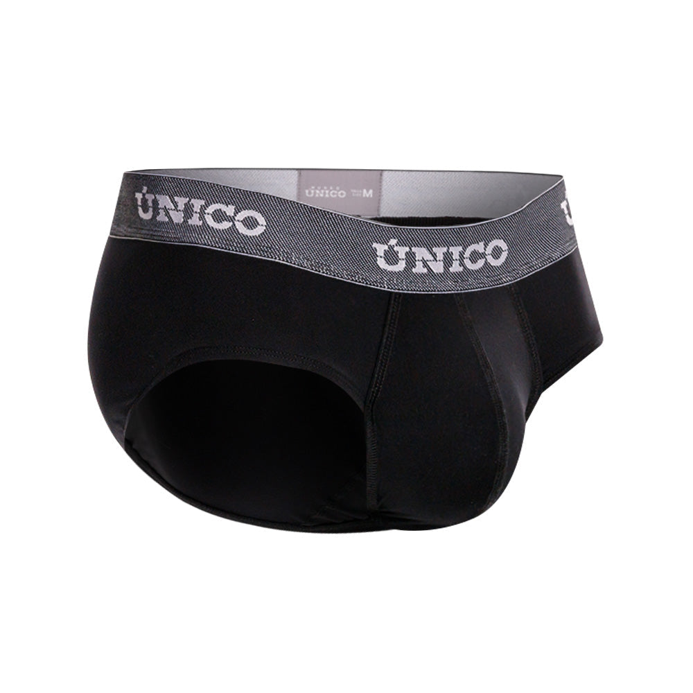 Mundo Unico Men’s Bóxer Corto Cratos Negro - Microfiber Short Boxer Briefs with Suspension Pouch