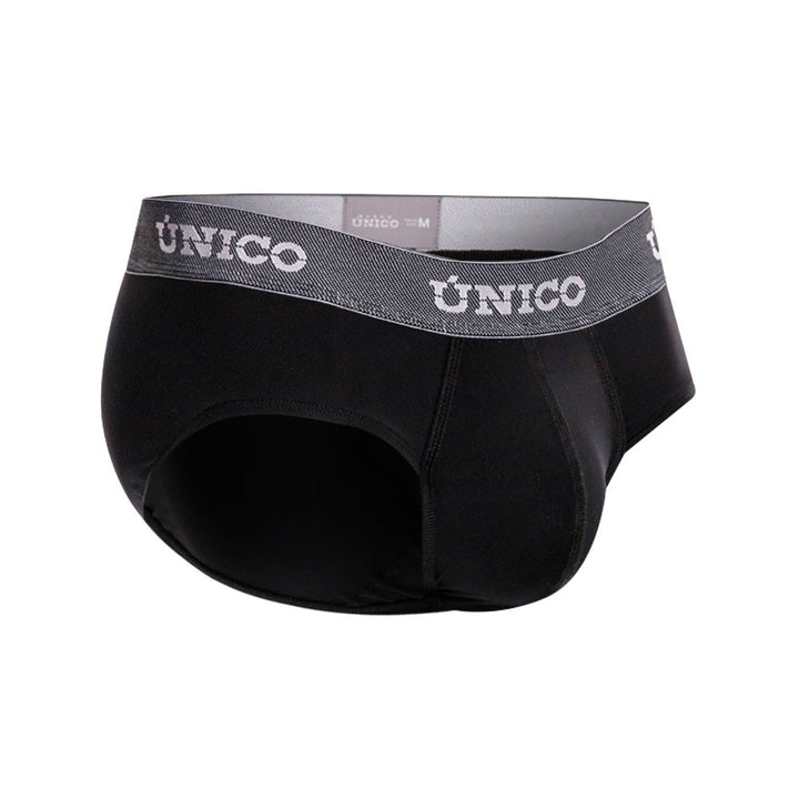 Mundo Unico Men’s Bóxer Corto Cratos Negro - Microfiber Short Boxer Briefs with Suspension Pouch