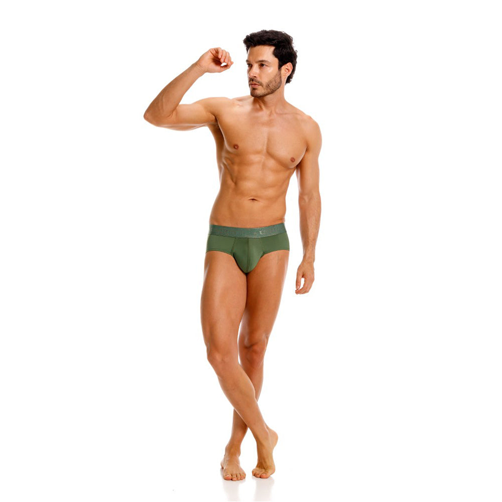 Mundo Unico Garden Green Men's Boxer Brief in Green – men's boxer briefs Handmade in Colombia