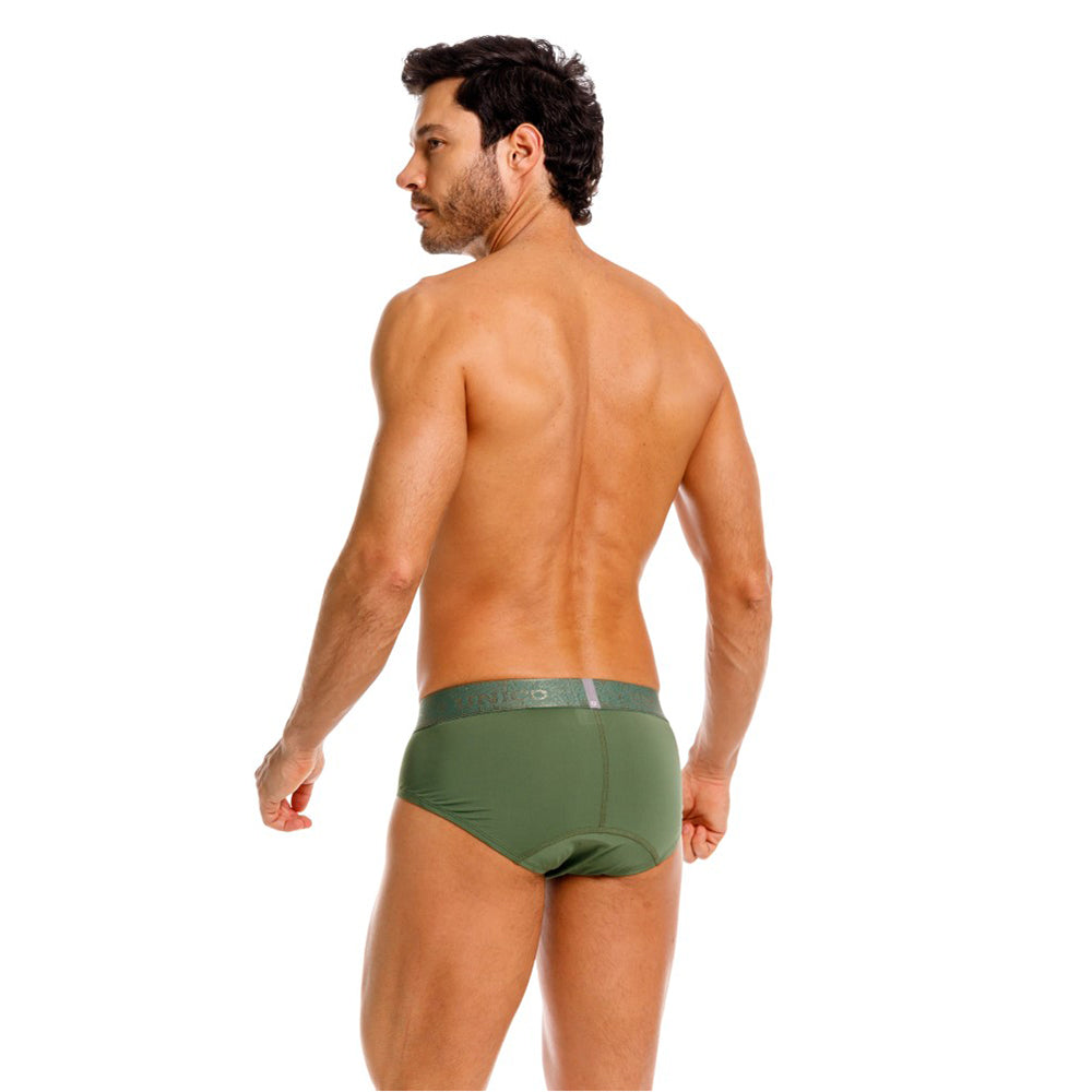 Mundo Unico Garden Green Men's Boxer Brief in Green – men's boxer briefs Handmade in Colombia
