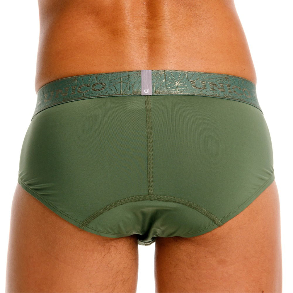 Mundo Unico Garden Green Men's Boxer Brief in Green – men's boxer briefs Handmade in Colombia