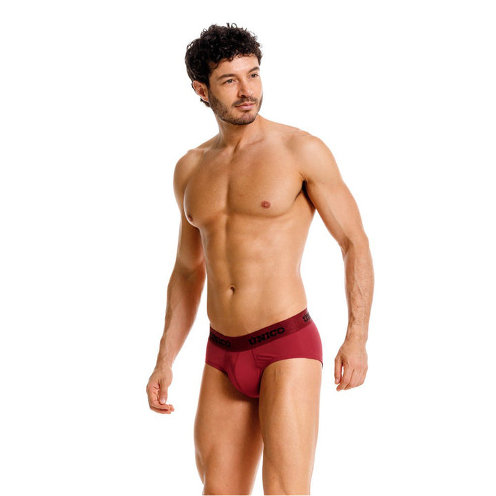 Mundo Unico Grana Men's Boxer Brief in Wine – men's boxer briefs Handmade in Colombia