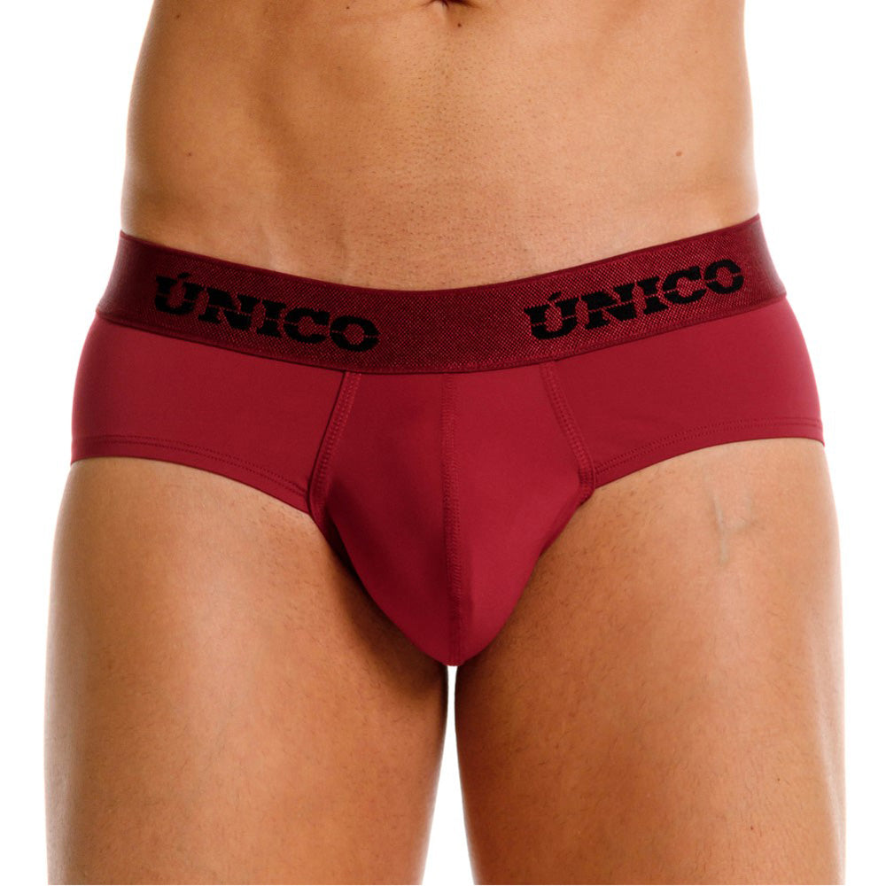 Mundo Unico Grana Men's Boxer Brief in Wine – men's boxer briefs Handmade in Colombia