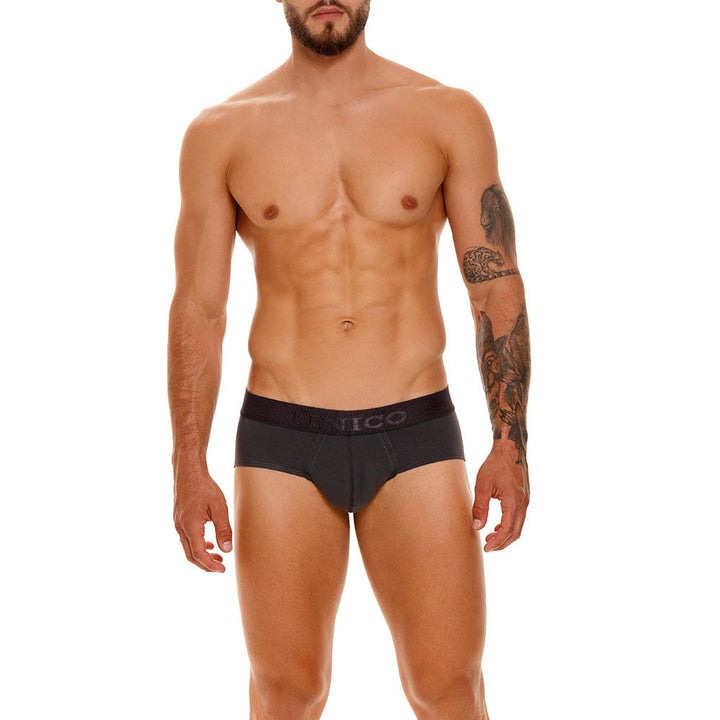 Mundo Unico Zebrano Men's Boxer Briefs | Gray