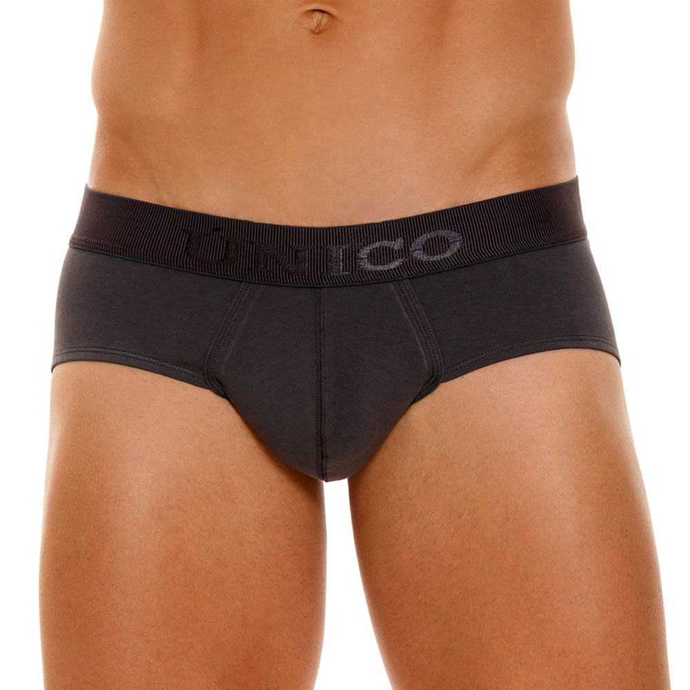 Mundo Unico Zebrano Men's Boxer Briefs | Gray