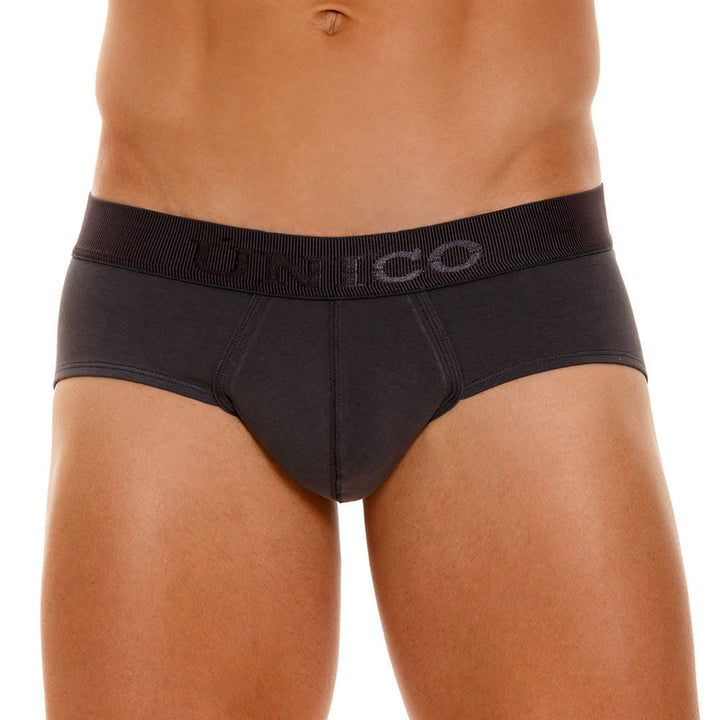 Mundo Unico Zebrano Men's Boxer Briefs | Gray