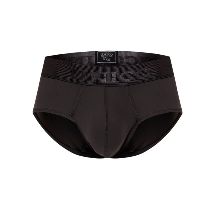 Mundo Unico Men's Zebrano M23 Dark Grey Solid Boxer Briefs