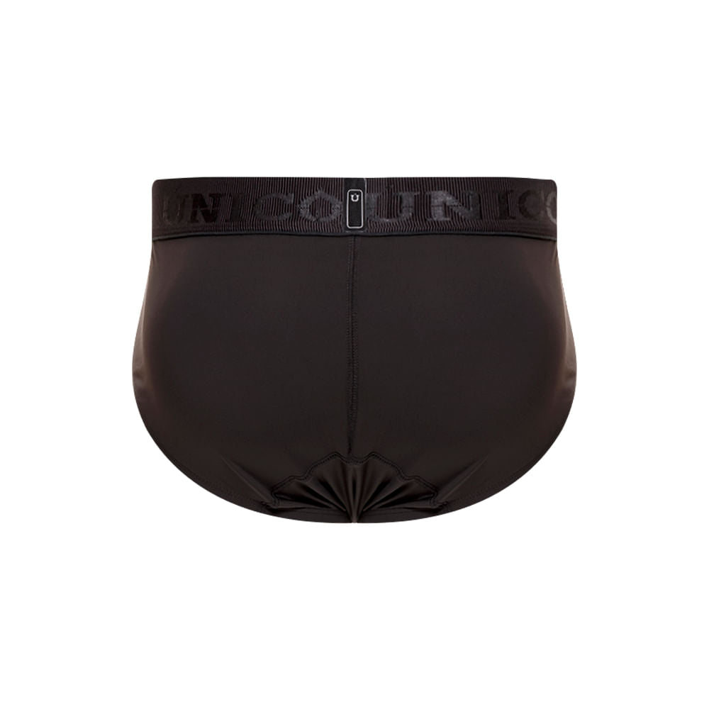 Mundo Unico Men's Zebrano M23 Dark Grey Solid Boxer Briefs
