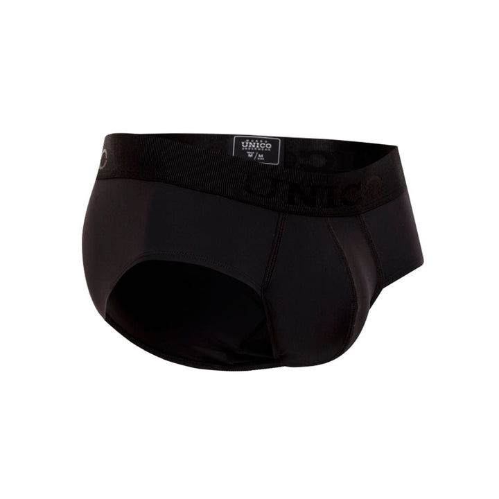 Unico Boxer Brief Roble A23 - Men's Black Premium Cotton Boxer Brief