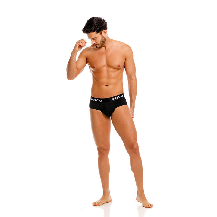 Mundo Unico Siberia Men's Performance Boxer Briefs - Black (Negro)