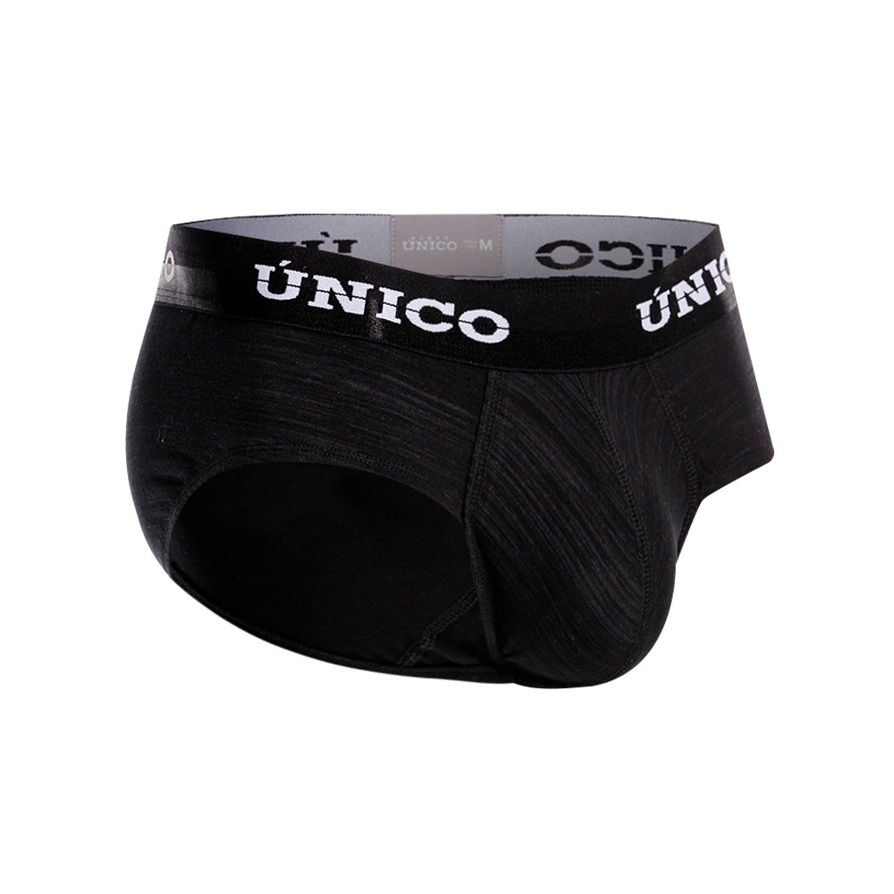 Mundo Unico Siberia Men's Performance Boxer Briefs - Black (Negro)