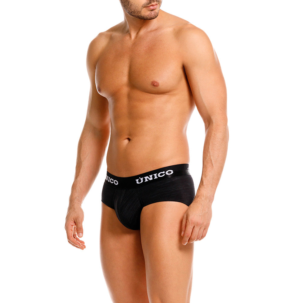 Mundo Unico Siberia Men's Performance Boxer Briefs - Black (Negro)