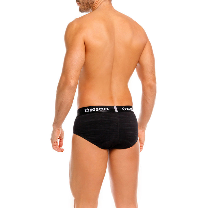 Mundo Unico Siberia Men's Performance Boxer Briefs - Black (Negro)