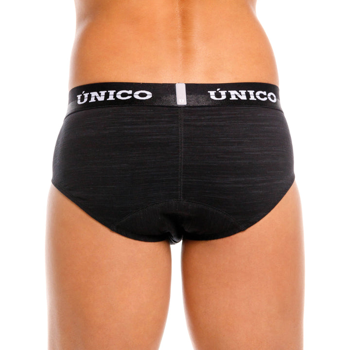 Mundo Unico Siberia Men's Performance Boxer Briefs - Black (Negro)