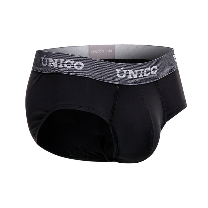 Mundo Unico Men's Sorona Negro Boxer Briefs - Premium Cotton Comfort with Anatomical Support