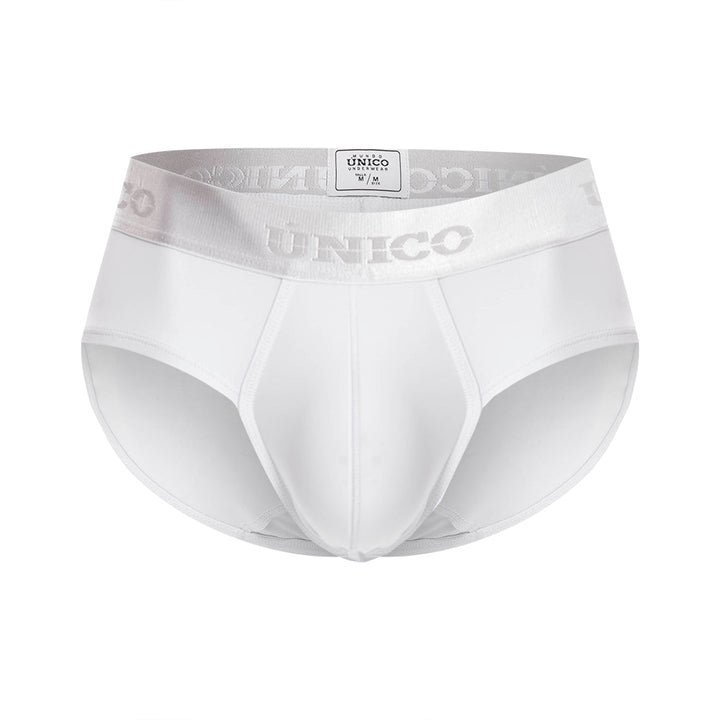 Mundo Unico Men's Microfiber Briefs - Cristalino M23 White