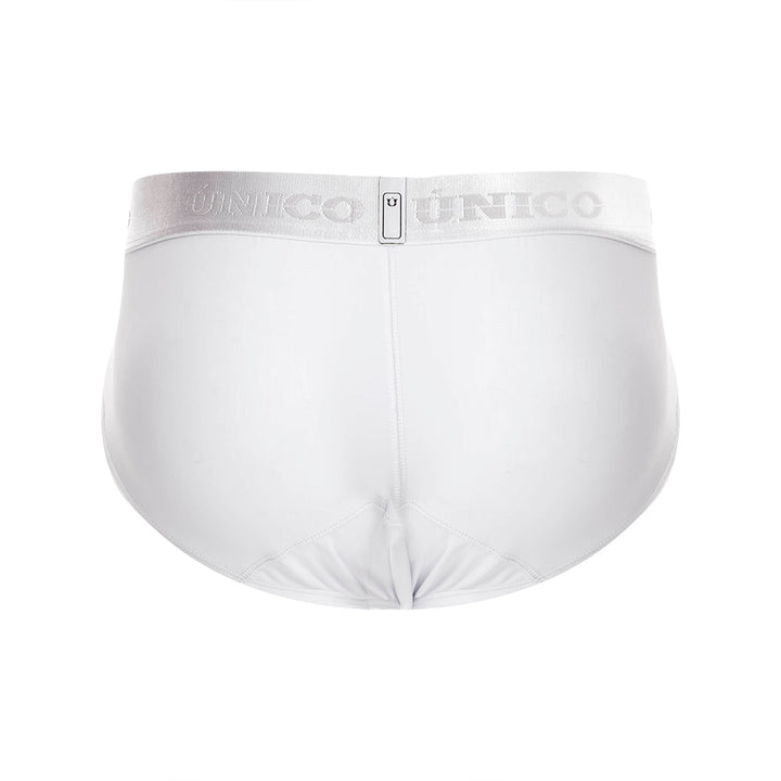 Mundo Unico Men's Microfiber Briefs - Cristalino M23 White