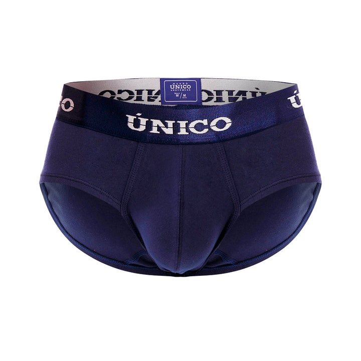 Mundo Unico Men's Microfiber Briefs - Profundo M23 Blue