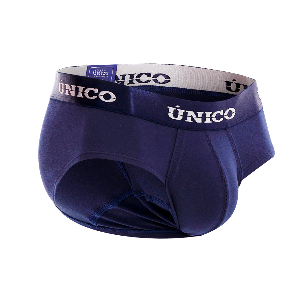 Mundo Unico Men's Microfiber Briefs - Profundo M23 Blue