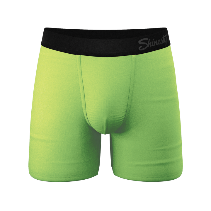 The Supernova Boxer Briefs | Bright Green Ball Hammock® Pouch Underwear