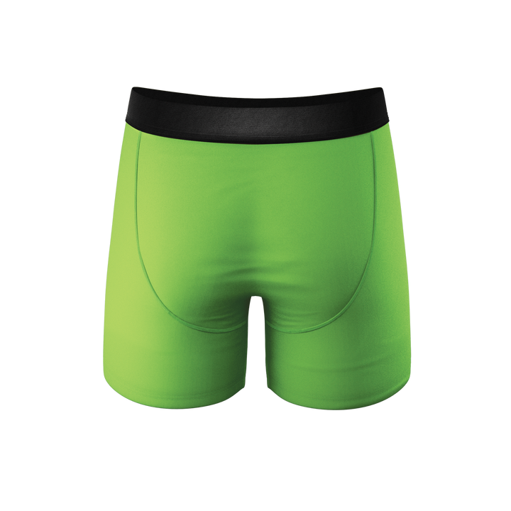 The Supernova Boxer Briefs | Bright Green Ball Hammock® Pouch Underwear