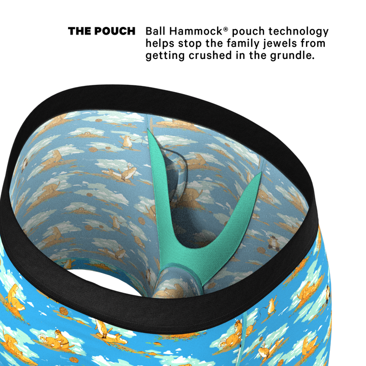 The Brokeback Mounted Prairie Dog Ball Hammock® Pouch Underwear with Fly