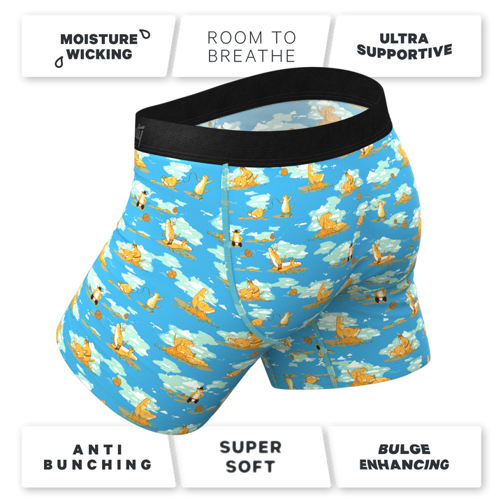 The Brokeback Mounted Prairie Dog Ball Hammock® Pouch Underwear with Fly