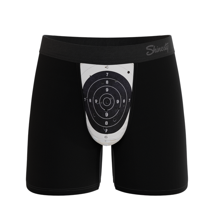 Shinesty The Bullseye target Ball Hammock pouch underwear – men's bullseye target print boxer briefs