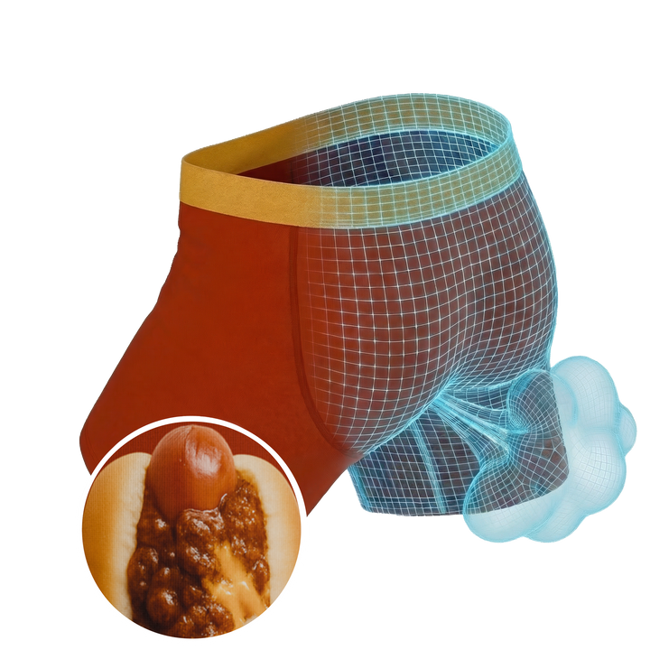 Shinesty The Chili Willy: Chili Dog Fart Proof Ball Hammock® Pouch