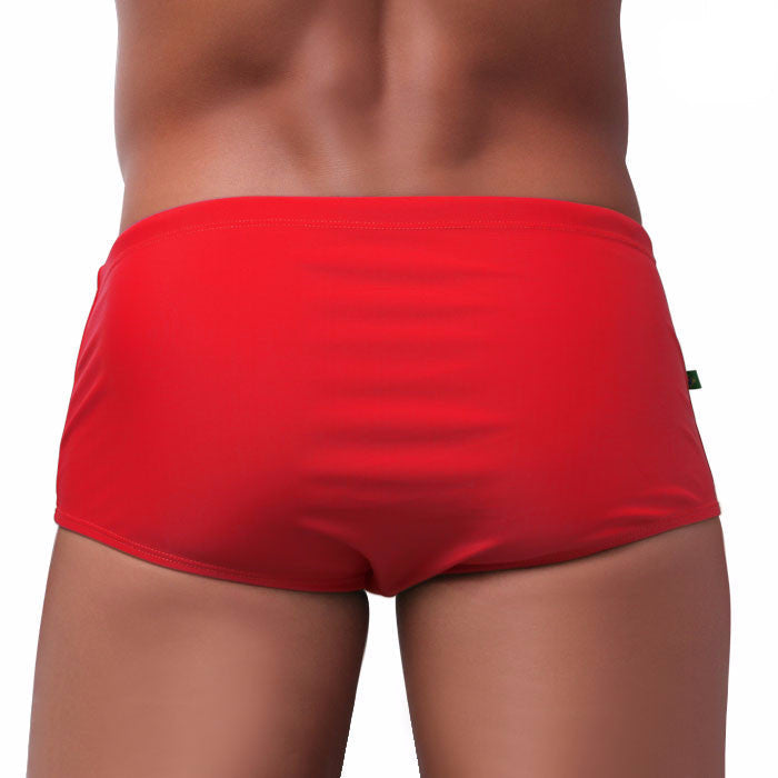 CA-RIO-CA Men's Traditional Square Solids Cut Sunga Male Bathing Suit Swimwear in 
