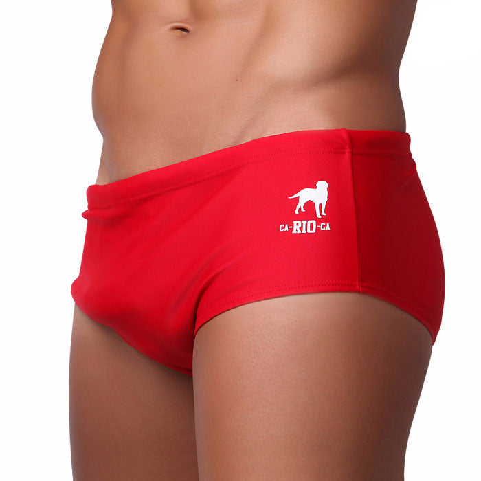 CA-RIO-CA Men's Classic Cut Solids Sunga Male Bathing Suit Swimwear in 