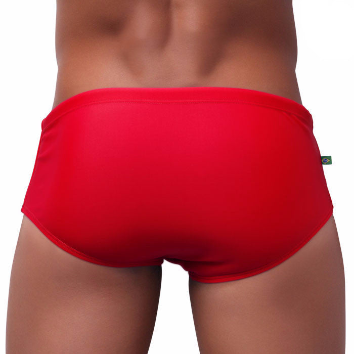 CA-RIO-CA Men's Classic Cut Solids Sunga Male Bathing Suit Swimwear in 