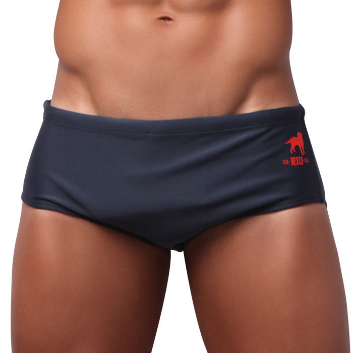 CA-RIO-CA Men's Classic Cut Solids Sunga Male Bathing Suit Swimwear in 