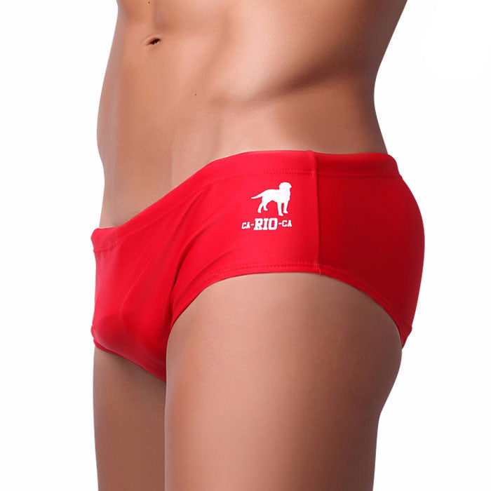 CA-RIO-CA Men's Low Rise Solids Cut Sunga Male Bathing Suit Swimwear in 