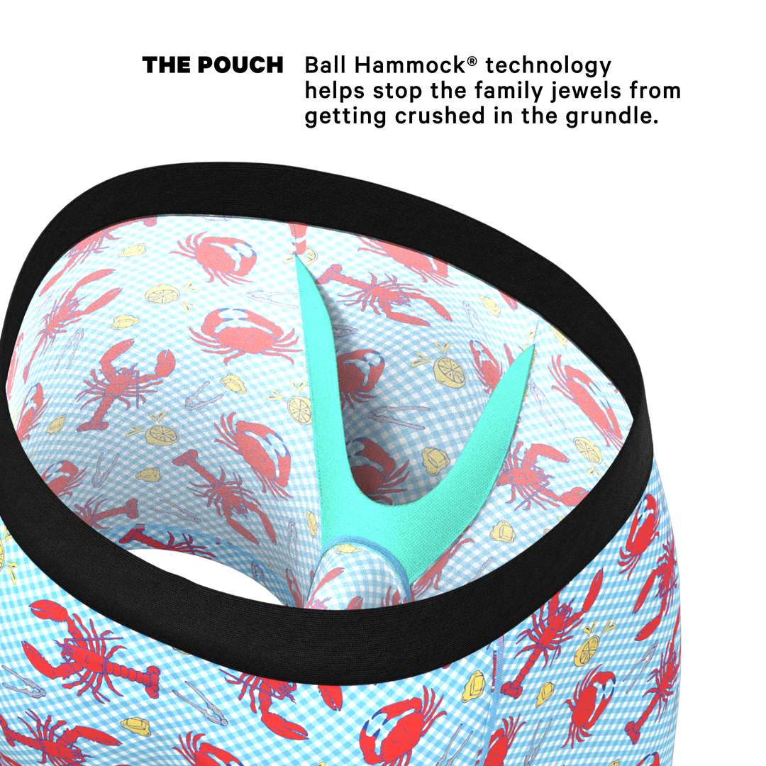 Cajun Cookout: Summer Crabs Ball Hammock® Pouch Boxer Briefs