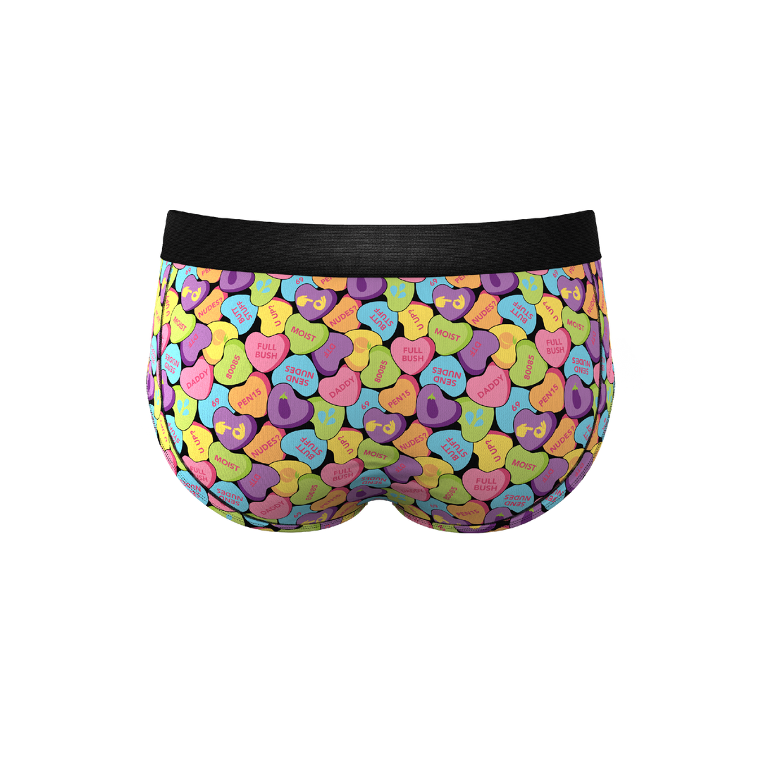 Shinesty "Candy Crush" Candy Hearts Ball Hammock® Pouch Briefs