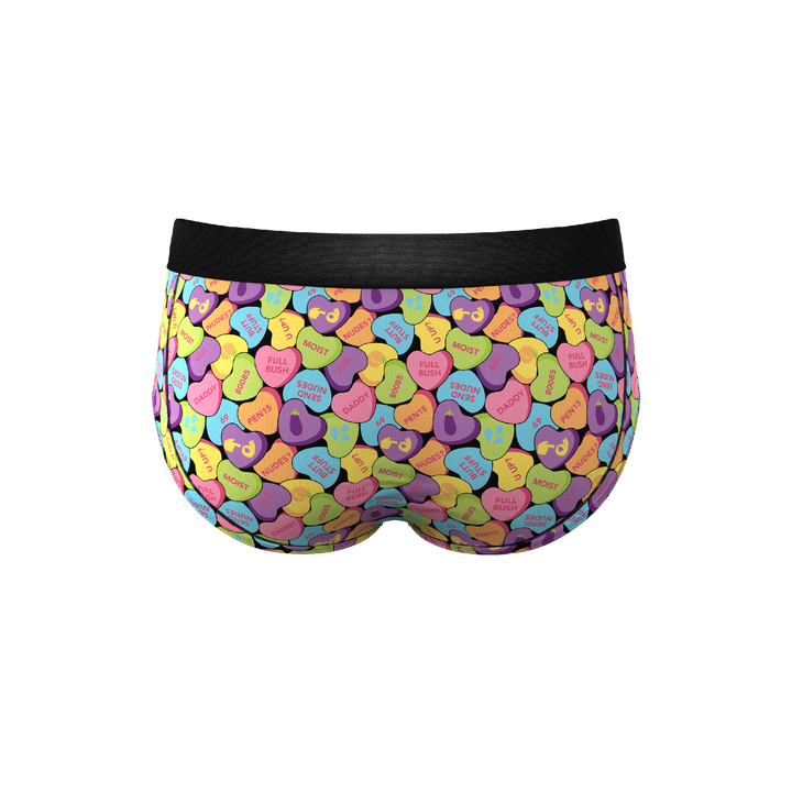 Shinesty "Candy Crush" Candy Hearts Ball Hammock® Pouch Briefs