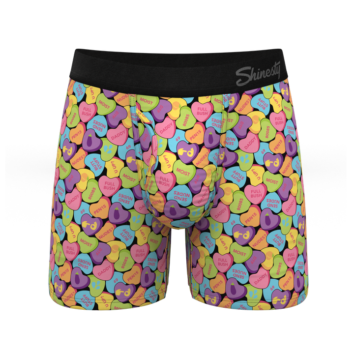 The Candy Crush | Candy Hearts Ball Hammock® Magnum Big Pouch Underwear