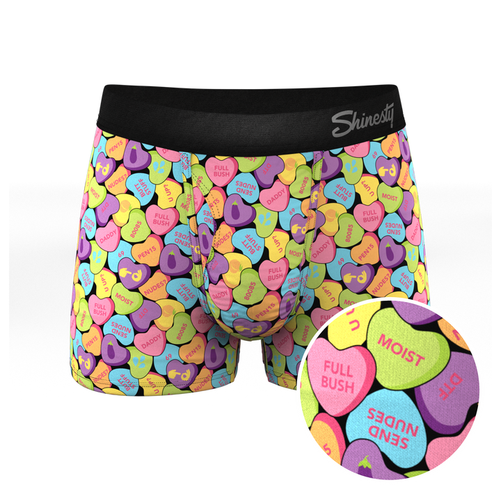 The Candy Crush: Candy Hearts Trunks with Ball Hammock® Pouch Underwear