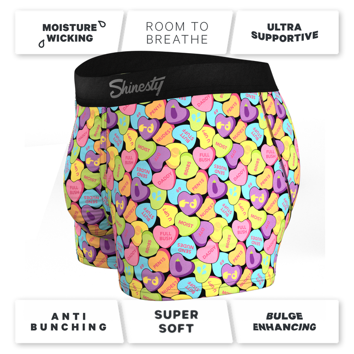 The Candy Crush: Candy Hearts Trunks with Ball Hammock® Pouch Underwear