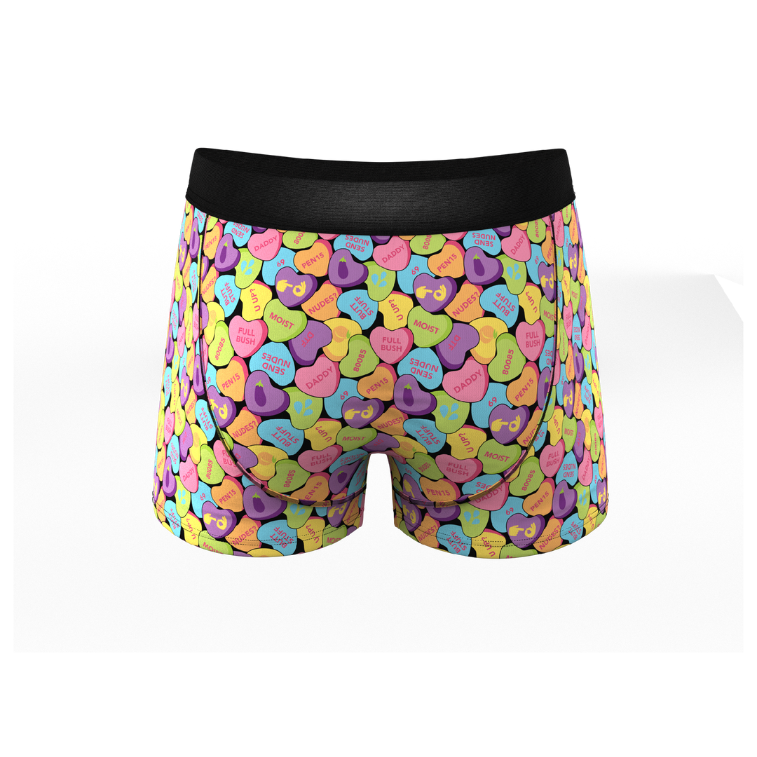 The Candy Crush: Candy Hearts Trunks with Ball Hammock® Pouch Underwear