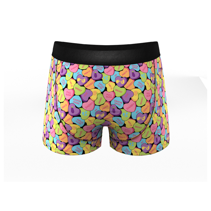The Candy Crush: Candy Hearts Trunks with Ball Hammock® Pouch Underwear