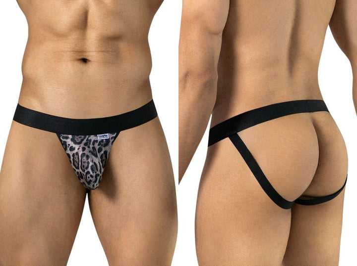 CandyMan Wild Microfiber Men's Jockstrap in Leopard Print – men's jockstraps