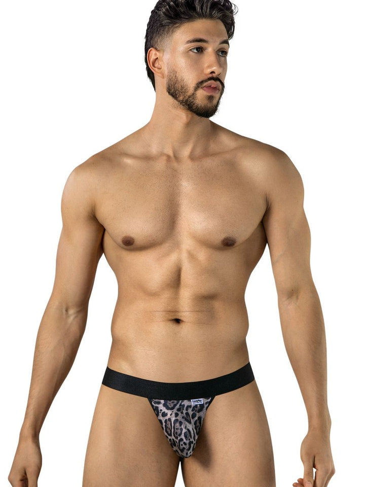 CandyMan Wild Microfiber Men's Jockstrap in Leopard Print – men's jockstraps