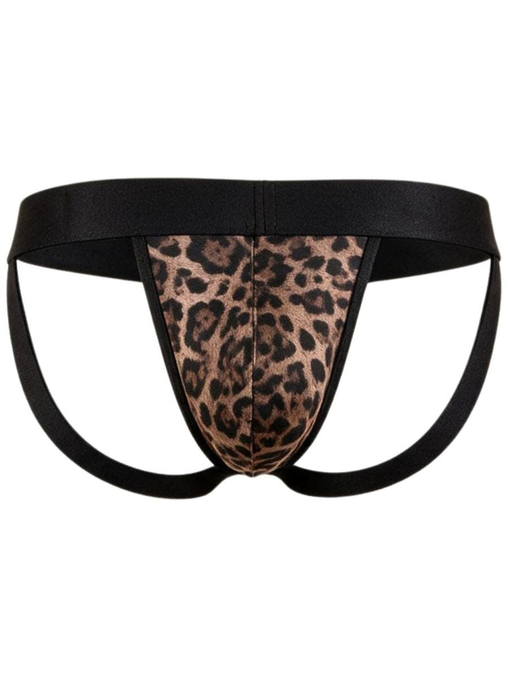 CandyMan Wild Microfiber Men's Jockstrap in Leopard Print – men's jockstraps